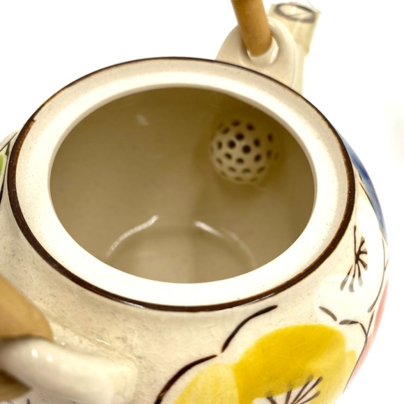 Vintage Ceramic Teapot and Two Tea Cups Floral
Colorful. - Picture 9 of 13